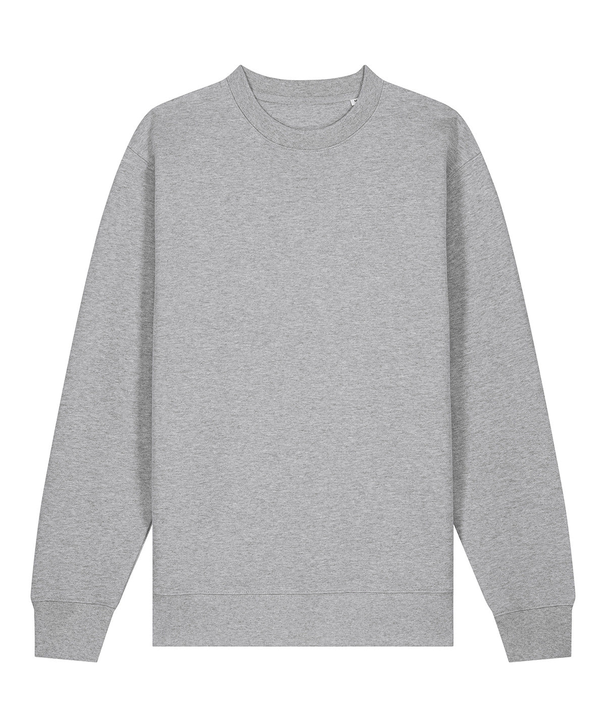 Tryck din logga på Sweatshirts från Stanley/Stella - Anpassa (4SX703) Unisex Changer 2.0 ikonisk sweatshirt med rund hals i färgen Ljunggrå för företag, föreningar och privatpersoner