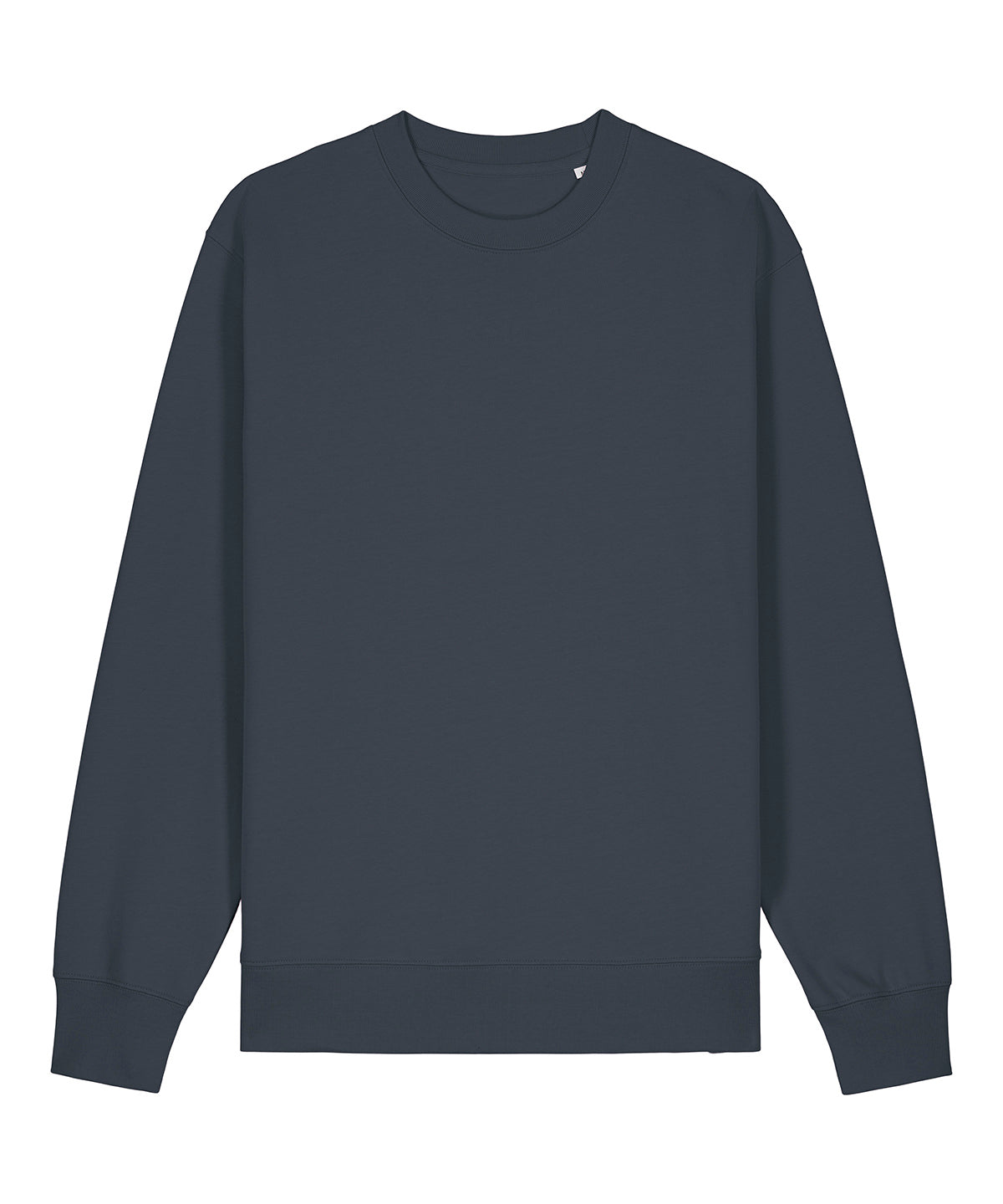 Tryck din logga på Sweatshirts från Stanley/Stella - Anpassa Unisex Changer 2.0 ikonisk sweatshirt med rund hals i färgen Mörkgrå för företag, föreningar och privatpersoner