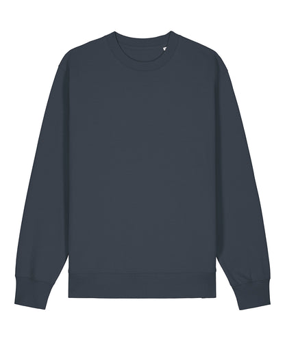 Tryck din logga på Sweatshirts från Stanley/Stella - Anpassa Unisex Changer 2.0 ikonisk sweatshirt med rund hals i färgen Mörkgrå för företag, föreningar och privatpersoner