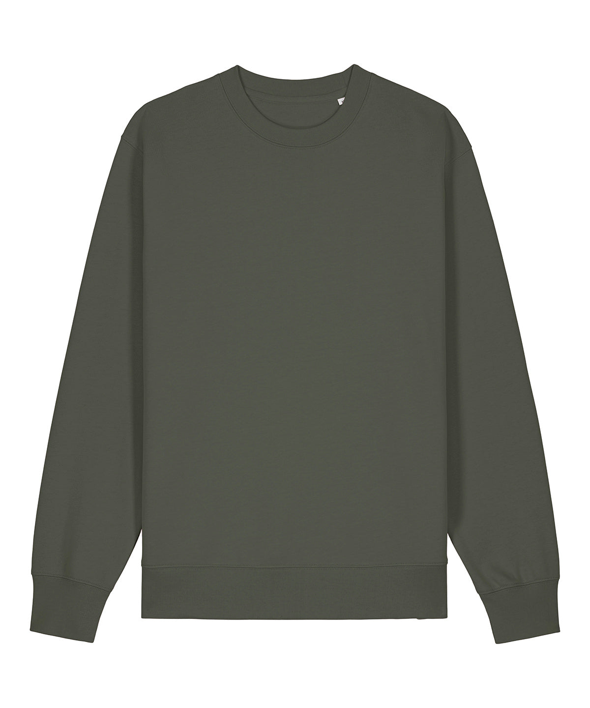 Tryck din logga på Sweatshirts från Stanley/Stella - Anpassa (4SX703) Unisex Changer 2.0 ikonisk sweatshirt med rund hals i färgen Khaki för företag, föreningar och privatpersoner