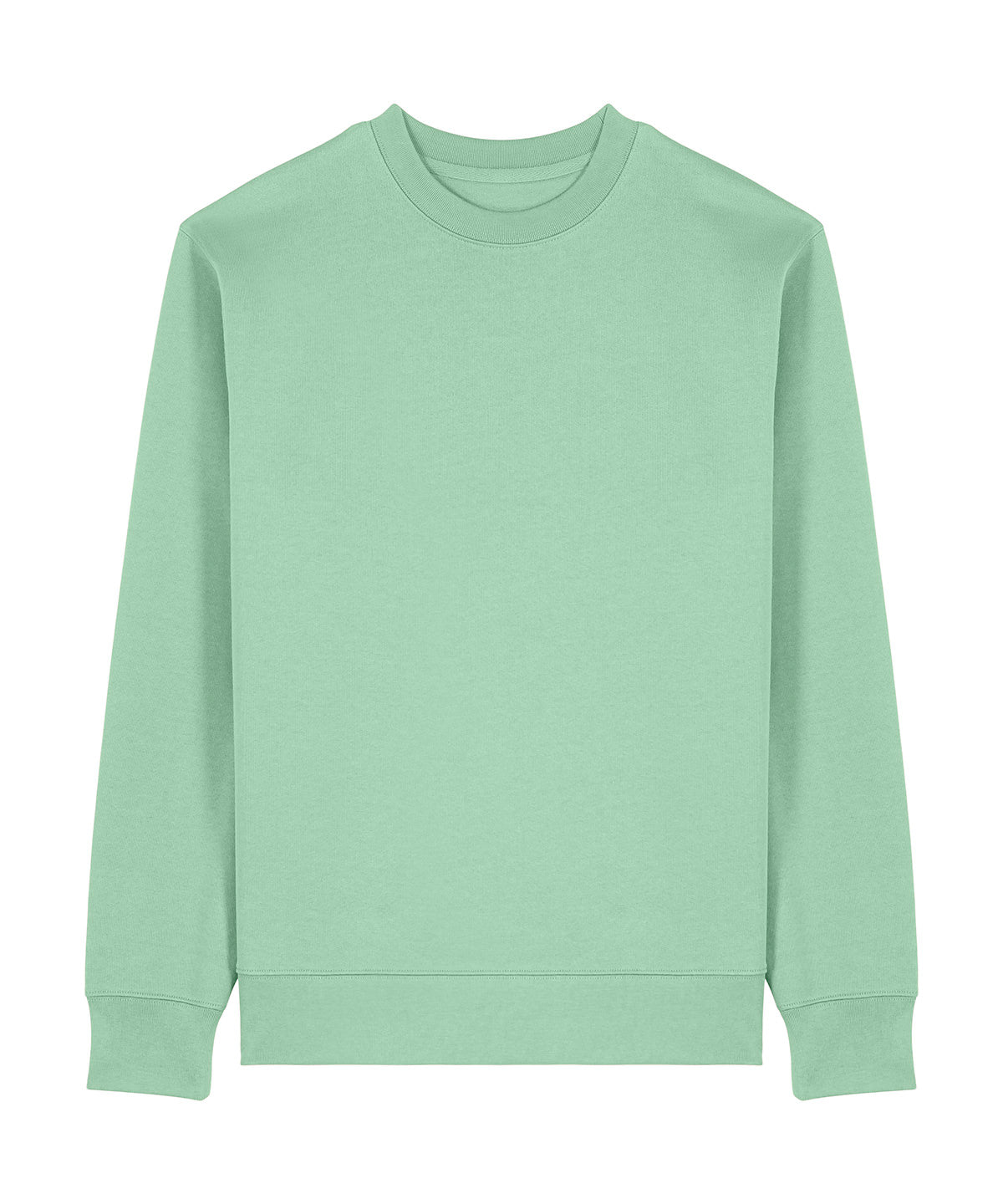 Tryck din logga på Sweatshirts från Stanley/Stella - Anpassa (5SX703) Unisex Changer 2.0 ikonisk sweatshirt med rund hals i färgen Mint för företag, föreningar och privatpersoner