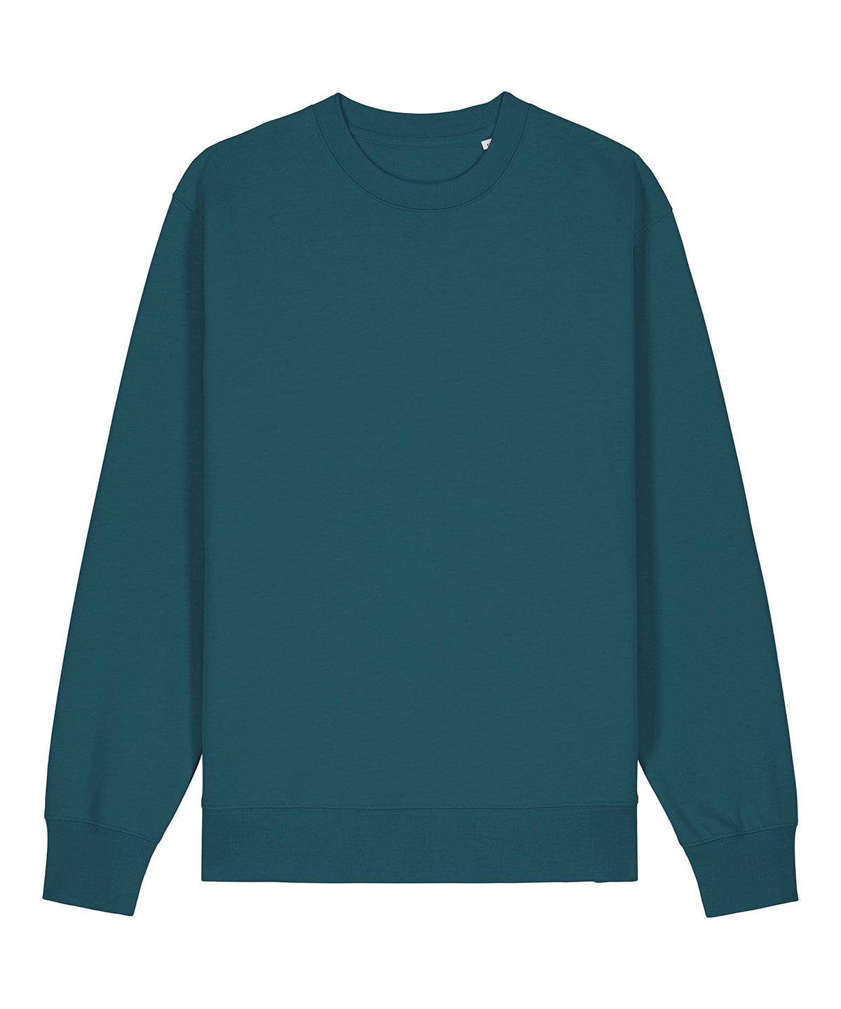 Tryck din logga på Sweatshirts från Stanley/Stella - Anpassa Unisex Changer 2.0 ikonisk sweatshirt med rund hals i färgen Teal för företag, föreningar och privatpersoner