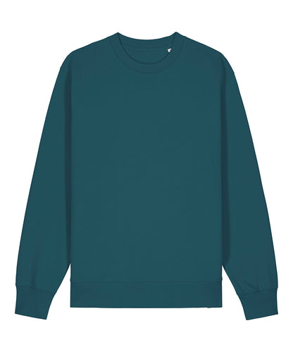 Tryck din logga på Sweatshirts från Stanley/Stella - Anpassa Unisex Changer 2.0 ikonisk sweatshirt med rund hals i färgen Teal för företag, föreningar och privatpersoner