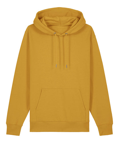 Tryck din logga på Hoodies från Stanley/Stella - Anpassa Unisex Cruiser 2.0 ikonisk huvtröja med sweatshirt i färgen Mörkgul för företag, föreningar och privatpersoner
