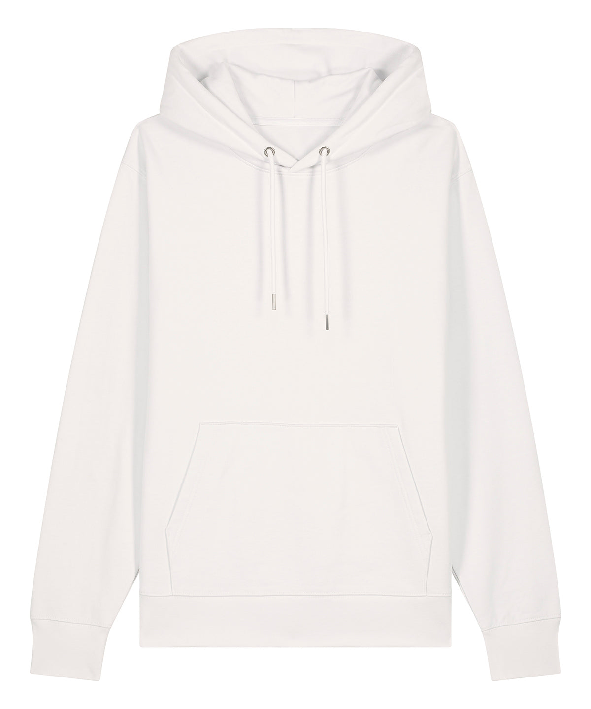 Tryck din logga på Hoodies från Stanley/Stella - Anpassa (4SX705) Unisex Cruiser 2.0 ikonisk huvtröja med sweatshirt i färgen Off Vit för företag, föreningar och privatpersoner