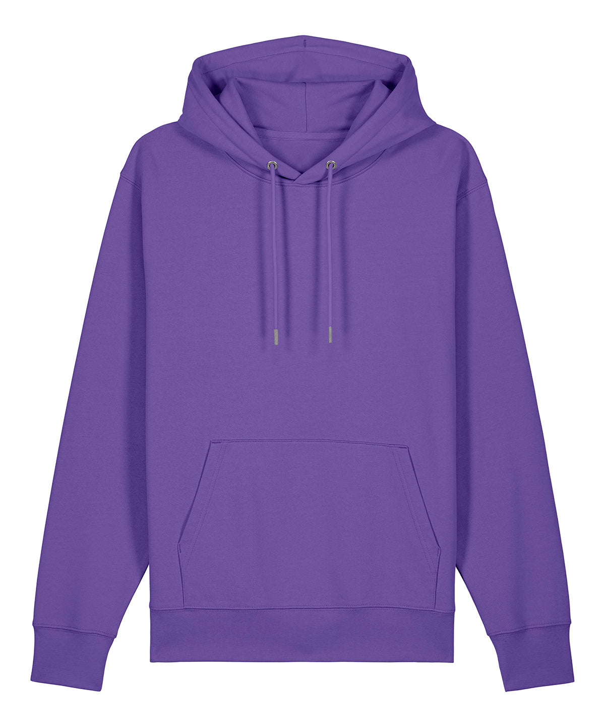 Tryck din logga på Hoodies från Stanley/Stella - Anpassa Unisex Cruiser 2.0 ikonisk huvtröja med sweatshirt i färgen Mörk lila för företag, föreningar och privatpersoner