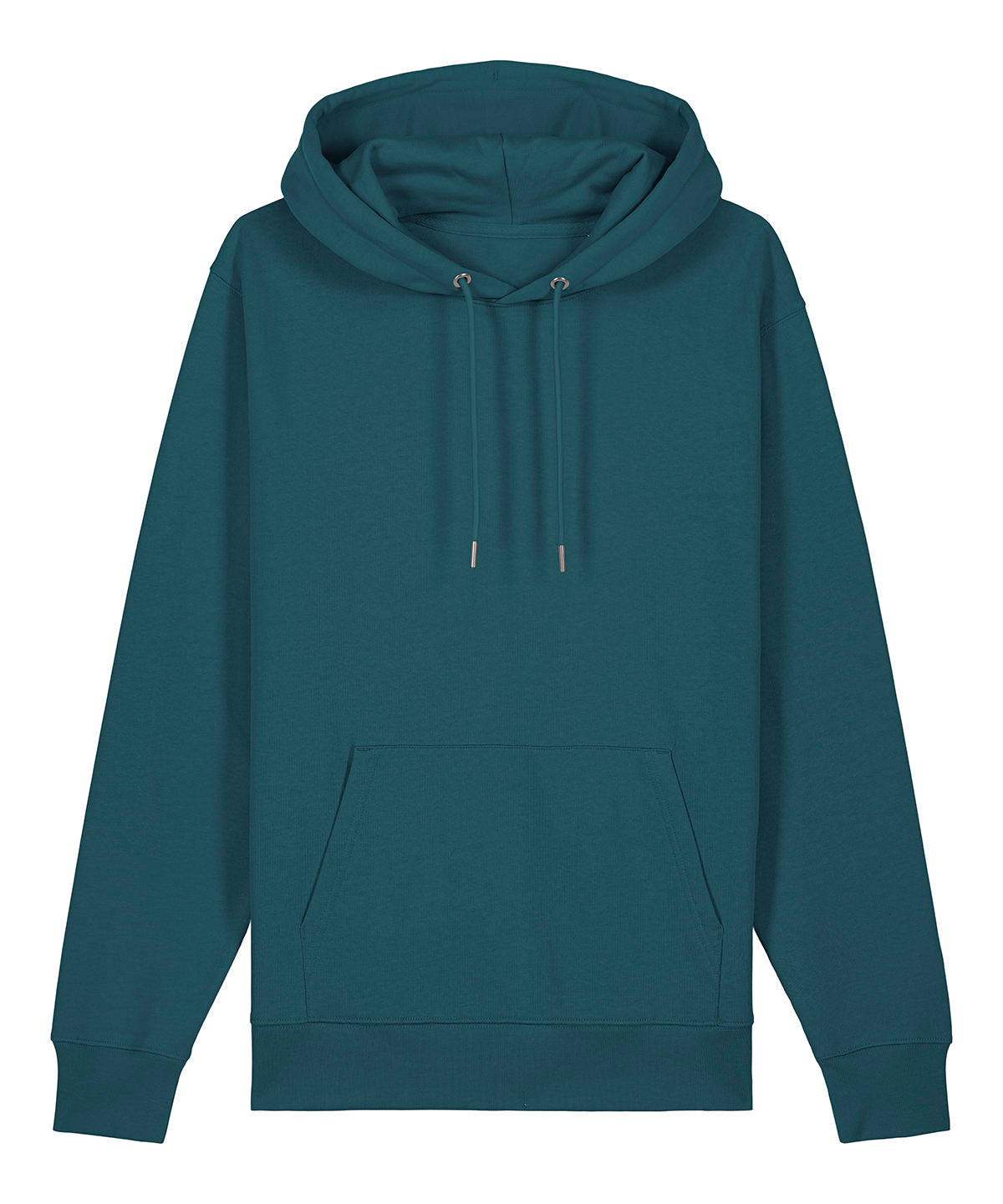 Tryck din logga på Hoodies från Stanley/Stella - Anpassa Unisex Cruiser 2.0 ikonisk huvtröja med sweatshirt i färgen Teal för företag, föreningar och privatpersoner