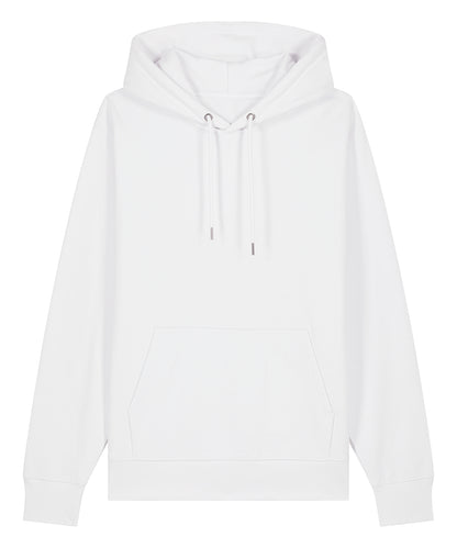 Tryck din logga på Hoodies från Stanley/Stella - Anpassa Unisex Cruiser 2.0 ikonisk huvtröja med sweatshirt i färgen Vit för företag, föreningar och privatpersoner