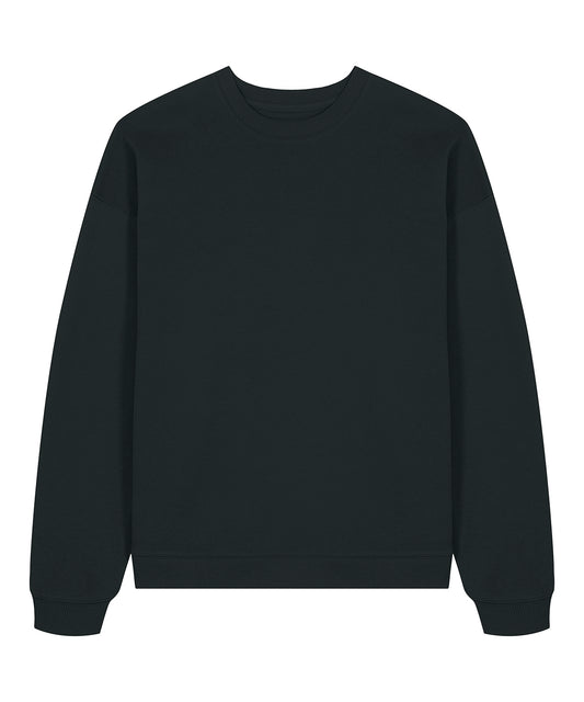 Tryck din logga på Sweatshirts från Stanley/Stella - Anpassa (SX708) Radder 2.0 i färgen Svart för företag, föreningar och privatpersoner