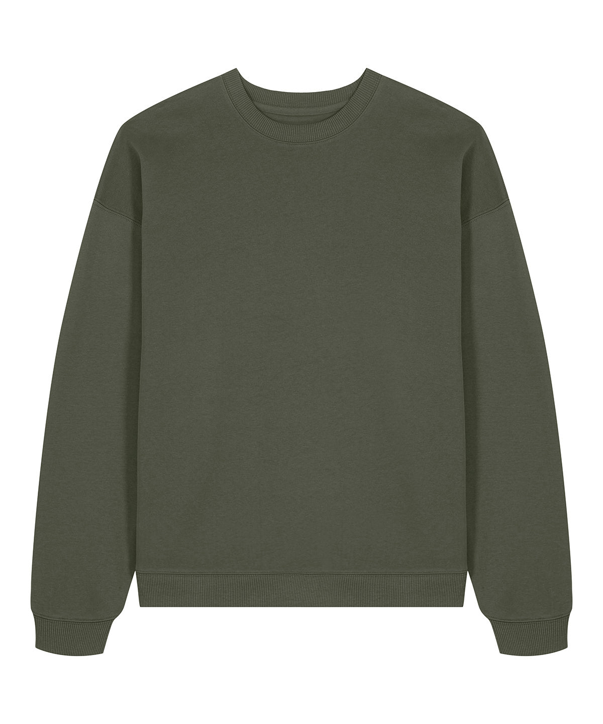 Tryck din logga på Sweatshirts från Stanley/Stella - Anpassa (SX708) Radder 2.0 i färgen Khaki för företag, föreningar och privatpersoner