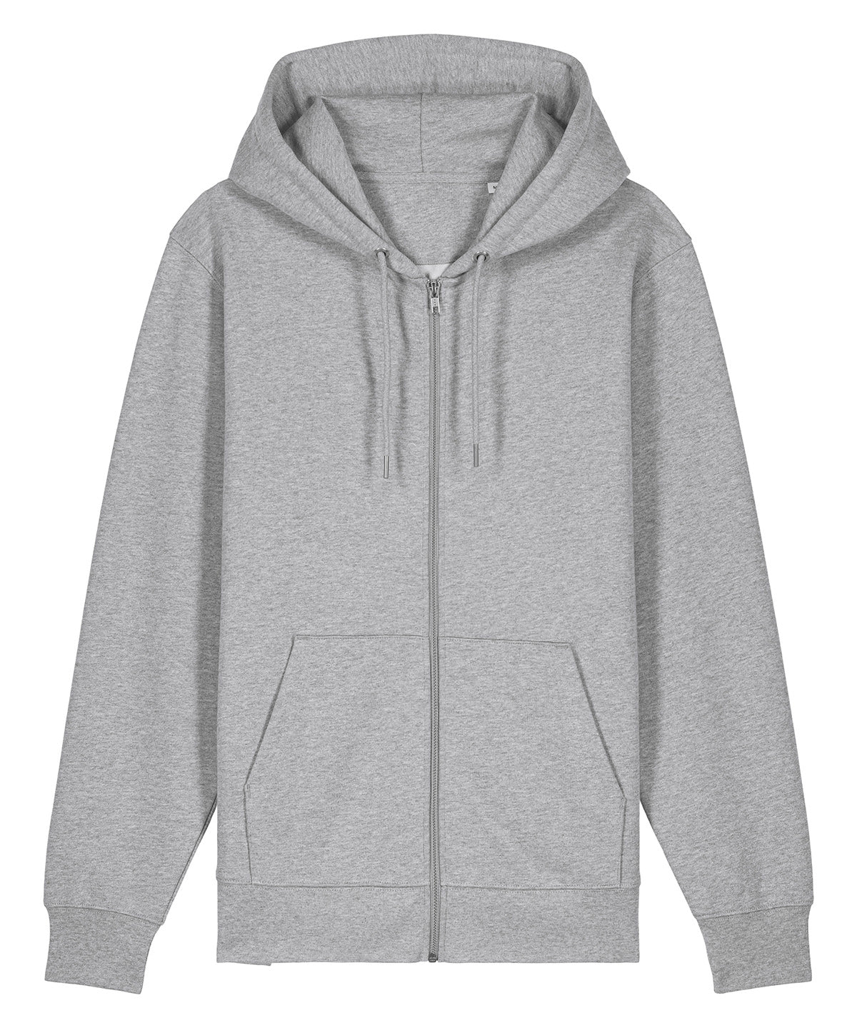 Tryck din logga på Hoodies från Stanley/Stella - Anpassa (2SX712) Unisex Cultivator 2.0 ikonisk huvtröja med genomgående dragkedja och sweatshirt i färgen Ljunggrå för företag, föreningar och privatpersoner