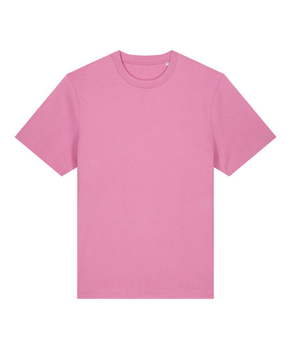 Tryck din logga på T-shirts från Stanley/Stella - Anpassa Unisex Sparker 2.0 heavy t-shirt i färgen Mellanrosa för företag, föreningar och privatpersoner