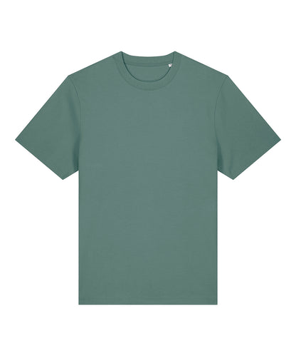 Tryck din logga på T-shirts från Stanley/Stella - Anpassa Unisex Sparker 2.0 heavy t-shirt i färgen Mörkgrön för företag, föreningar och privatpersoner