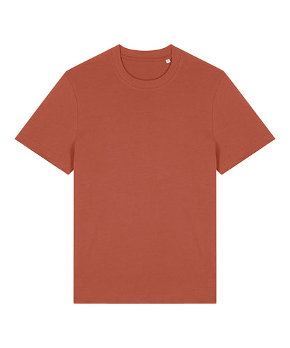 Tryck din logga på T-shirts från Stanley/Stella - Anpassa Unisex Sparker 2.0 heavy t-shirt i färgen Mellanbrun för företag, föreningar och privatpersoner