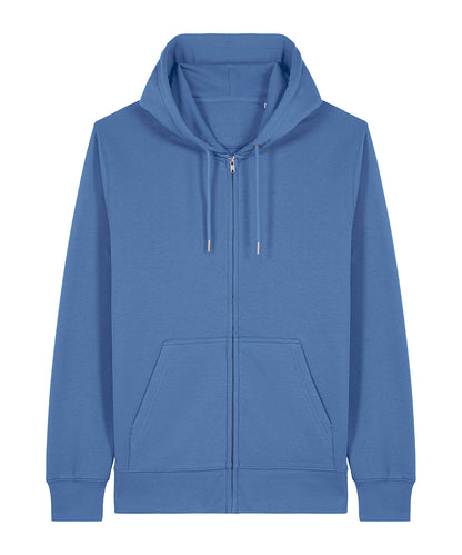 Tryck din logga på Hoodies från Stanley/Stella - Anpassa Anslutning 2.0 i färgen Mellanblå för företag, föreningar och privatpersoner