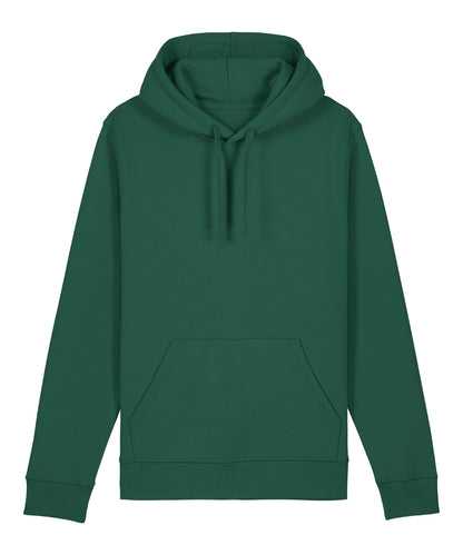 Tryck din logga på Hoodies från Stanley/Stella - Anpassa Unisex Drummer 2.0 huvtröja i färgen Djup grön för företag, föreningar och privatpersoner