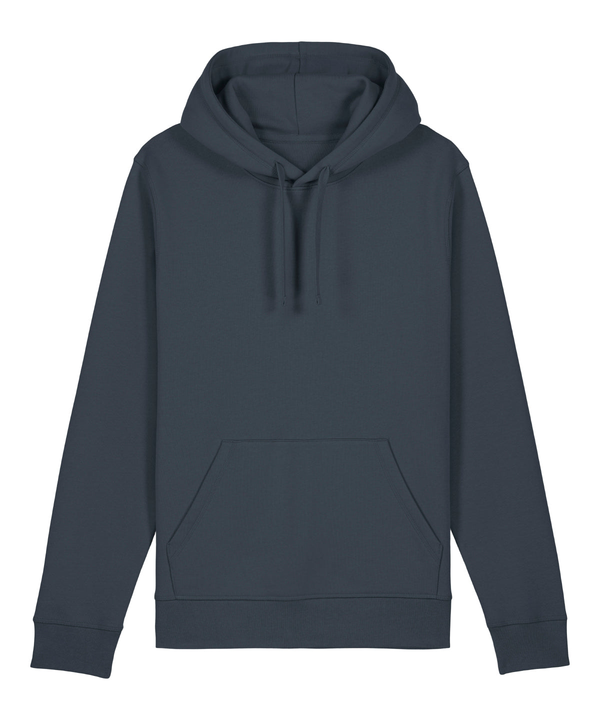 Tryck din logga på Hoodies från Stanley/Stella - Anpassa (3SX789) Unisex Drummer 2.0 huvtröja i färgen Mörkgrå för företag, föreningar och privatpersoner