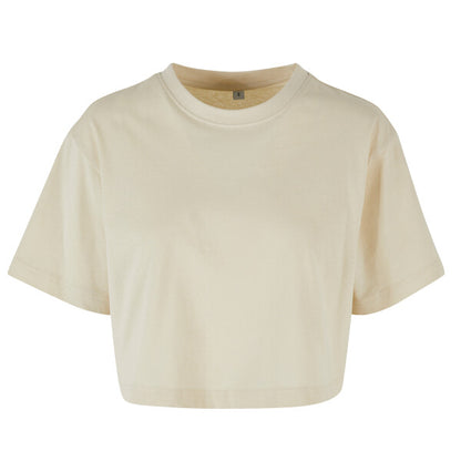 BUILD YOUR BRAND Women’s short oversized tee BY264