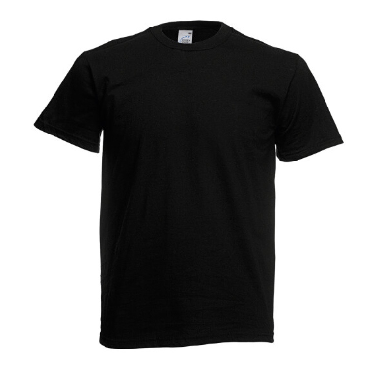 Fruit of the Loom Original T – Klassisk T-shirt til hverdag og print