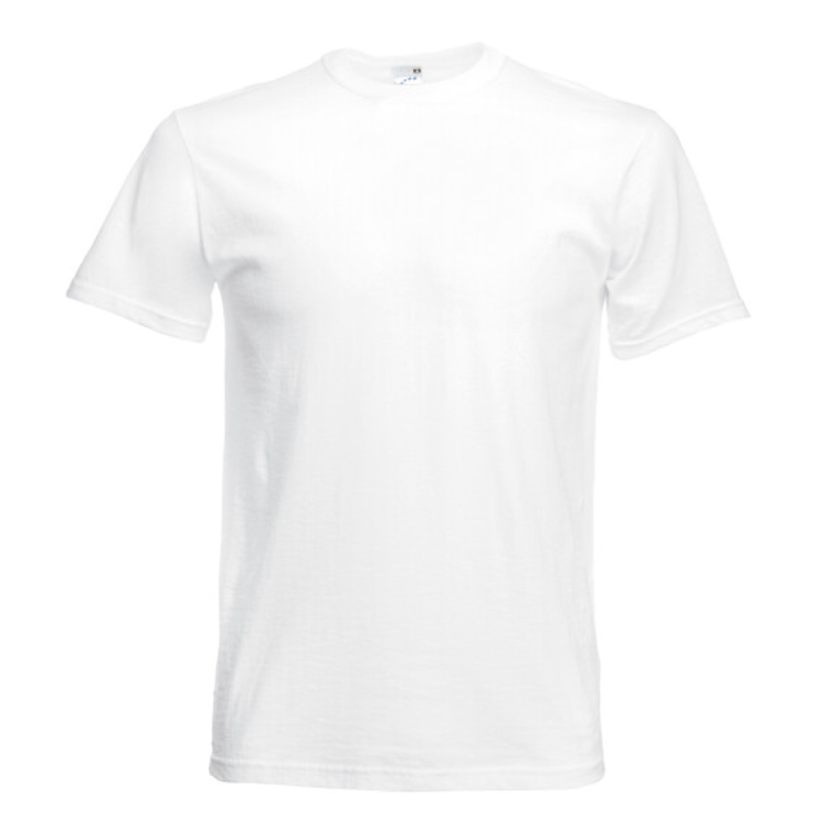 Fruit of the Loom Original T – Klassisk T-shirt til hverdag og print