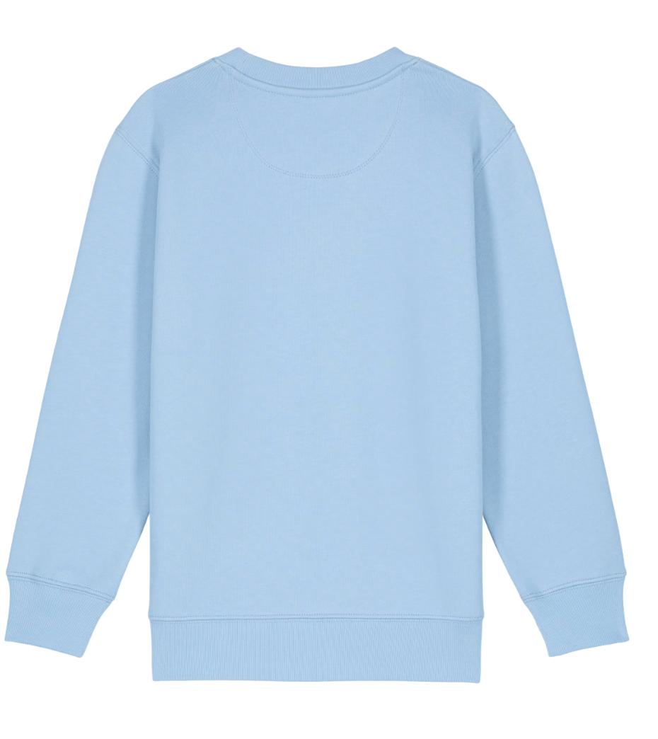(SX067) Mini Scouter sweatshirt til børn med rund hals og ikonisk design