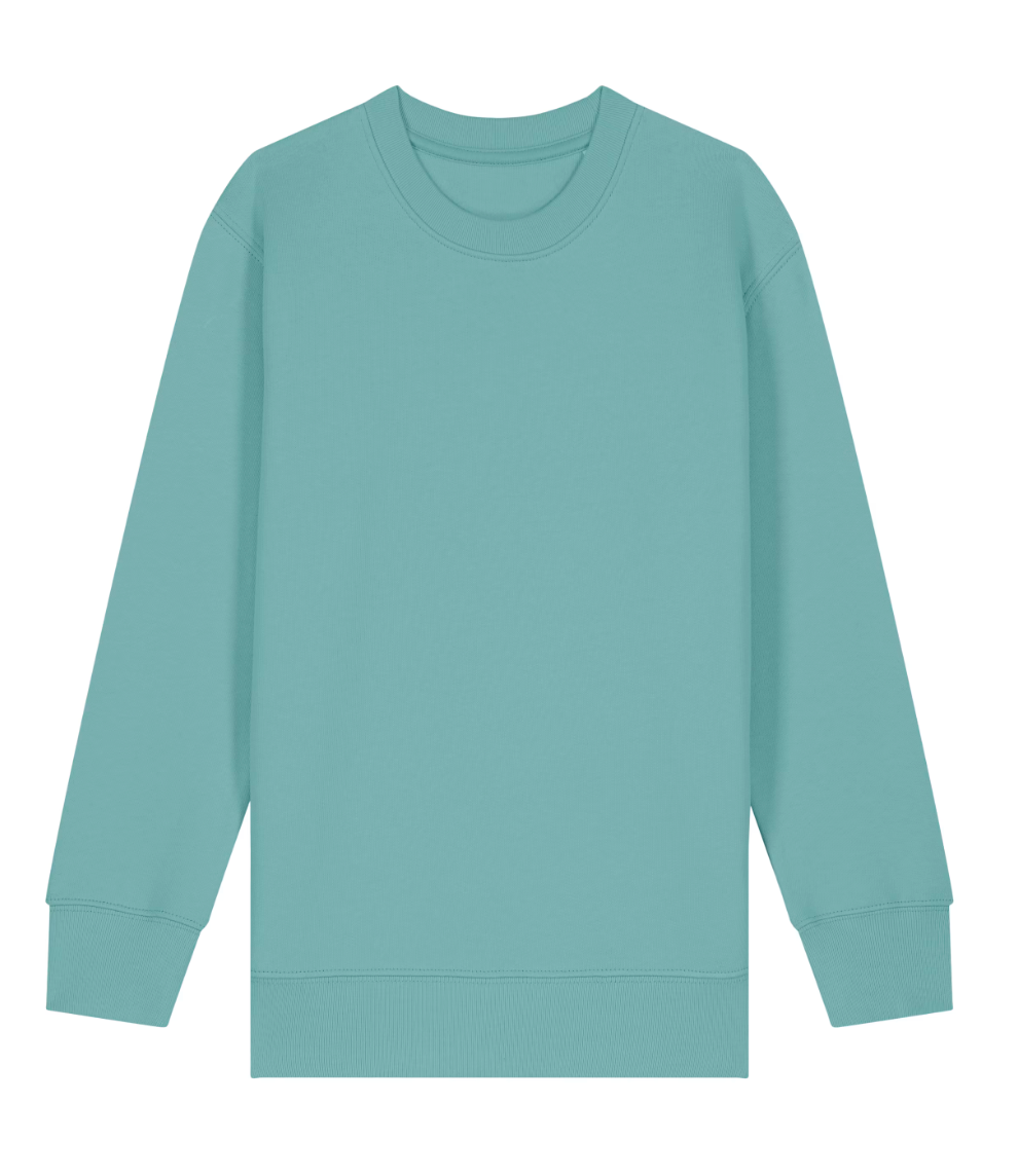 (SX067) Mini Scouter sweatshirt til børn med rund hals og ikonisk design