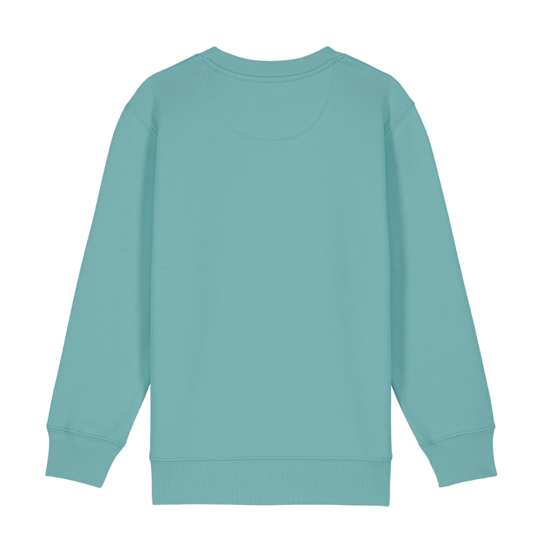 (SX067) Mini Scouter sweatshirt til børn med rund hals og ikonisk design