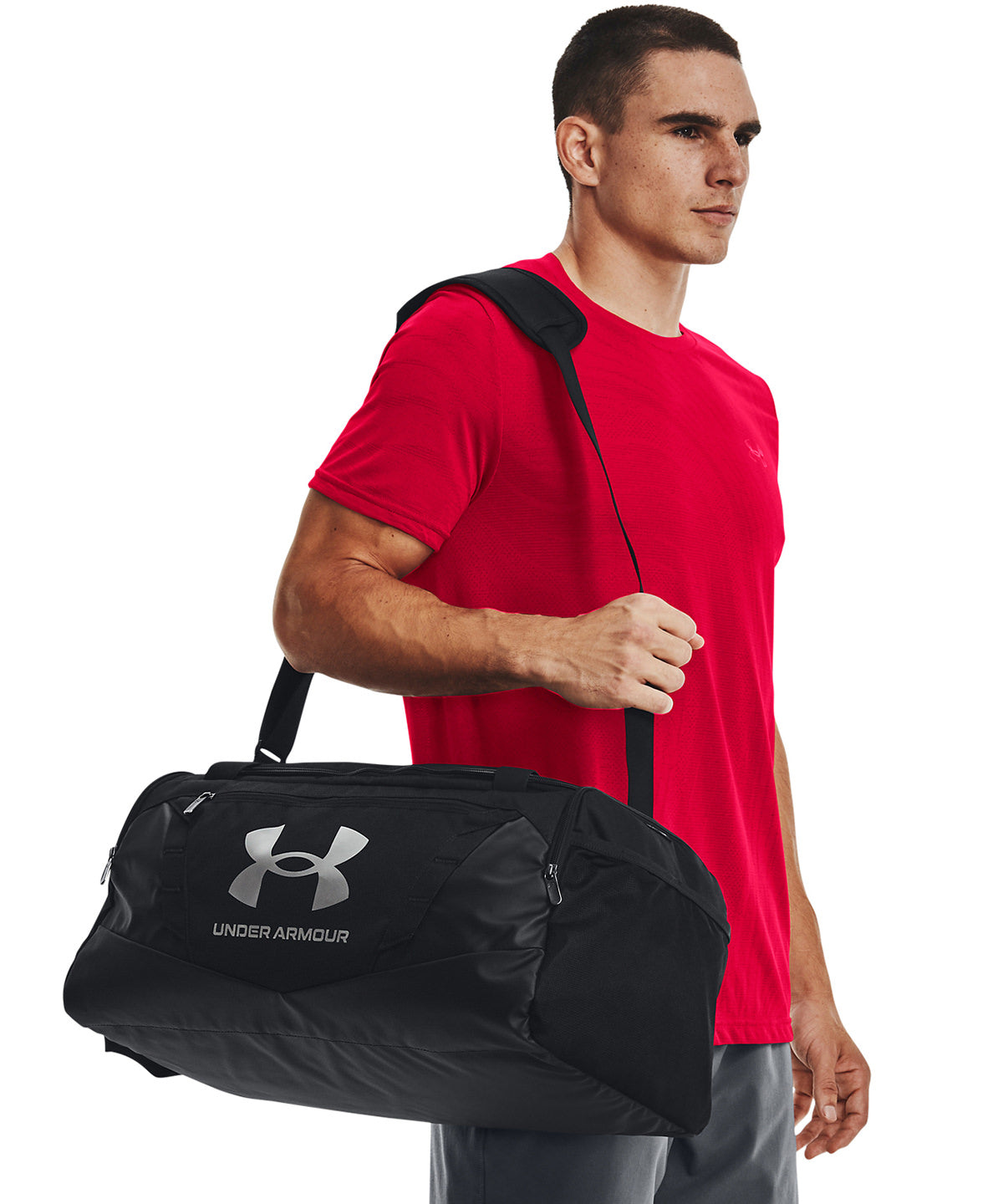 Tryck din logga på Väskor från Under Armour - Anpassa (UA032) UA Undeniable 5.0 duffel liten i färgen för företag, föreningar och privatpersoner