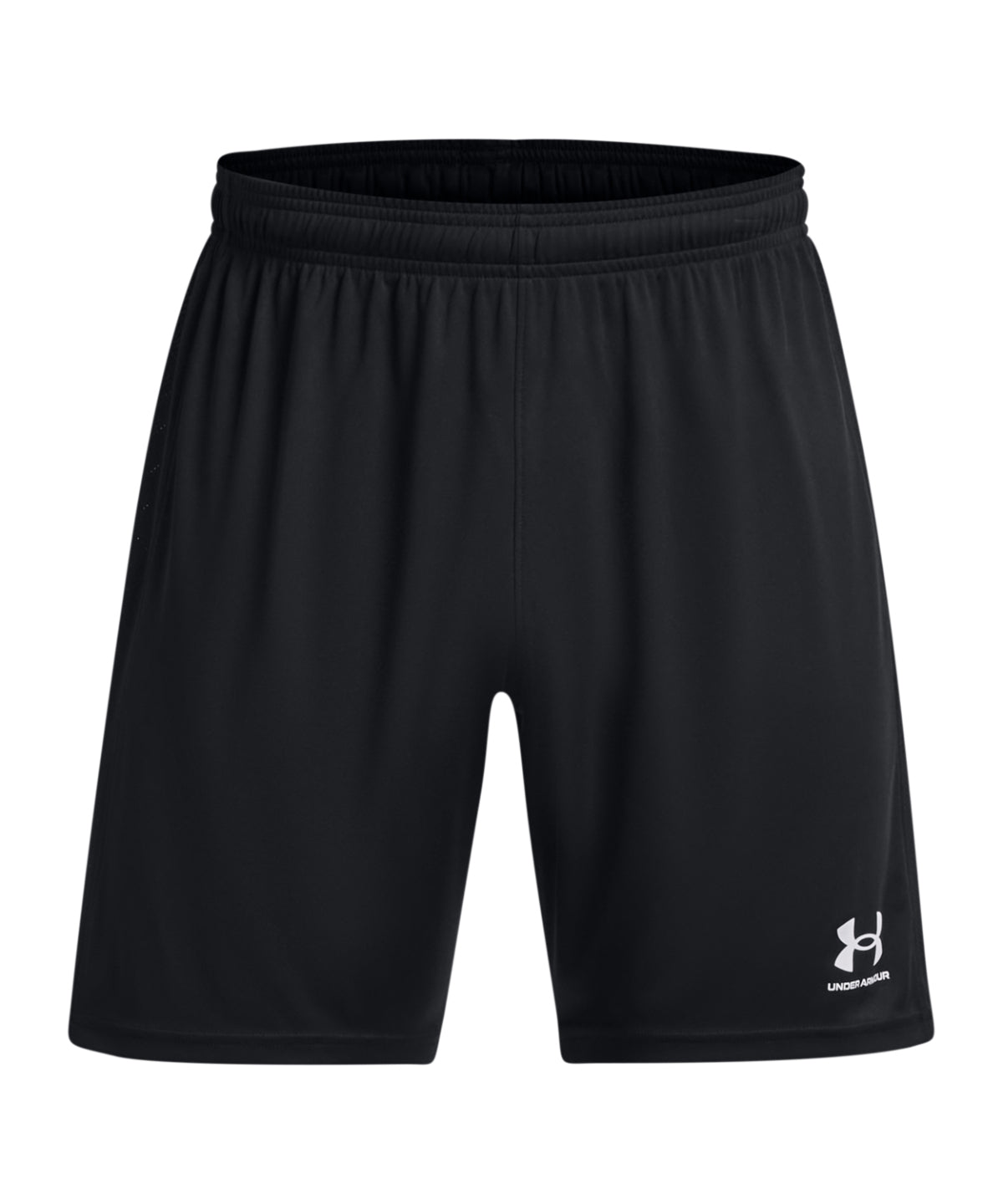 Tryck din logga på Shorts från Under Armour - Anpassa (UA062) UA Challenger Knit Shorts för herrar i färgen Svart för företag, föreningar och privatpersoner