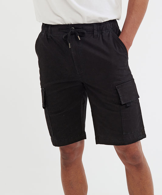 Tryck din logga på Shorts från Wombat - Anpassa (WB903) Cargo utility shorts med dragsko för herrar i färgen för företag, föreningar och privatpersoner