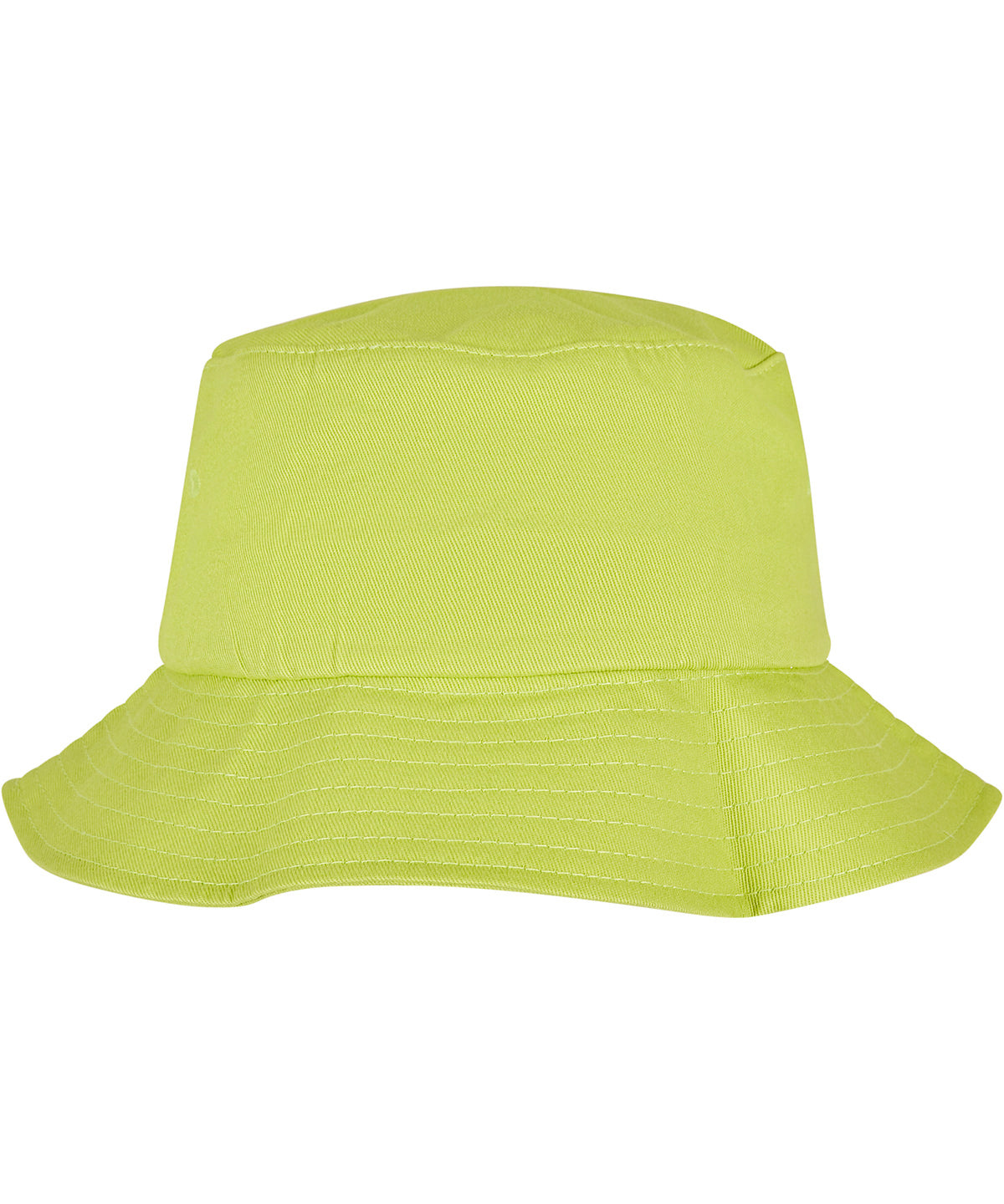 Tryck din logga på Hattar från Flexfit by Yupoong - Anpassa (YP039) Flexfit bucket hat i bomullstwill i färgen Lime One Size för företag, föreningar och privatpersoner