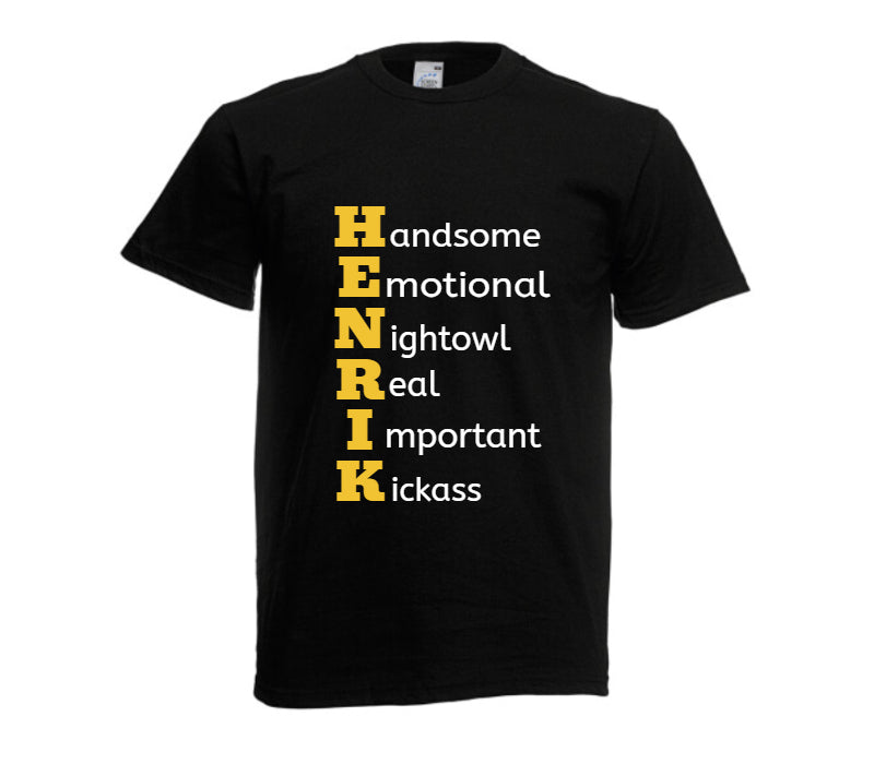 Tryck din logga på T-shirts design från Impala Print Shop - Anpassa Fruit of the Loom Original T – Klassisk T-shirt för Vardag och Tryck i färgen för företag, föreningar och privatpersoner