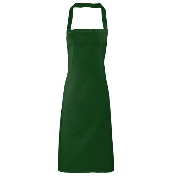 Tryck din logga på Förkläden design från Premier - Anpassa Premier PW102 – Ekologiskt Certifierat Bomullsförkläde i färgen Bottle för företag, föreningar och privatpersoner