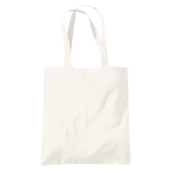 Tryck din logga på Påse design från Westford Mill - Anpassa Premier PW102 – Ekologiskt Certifierat Bomullsförkläde i färgen Natural för företag, föreningar och privatpersoner