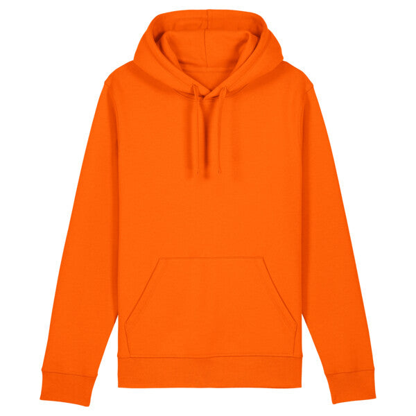 Tryck din logga på Hoodies design från Stanley/Stella - Anpassa Stanley/Stella Drummer 2.0 – Lätt och Stilren Unisex Hoodie i färgen Bright Orange för företag, föreningar och privatpersoner