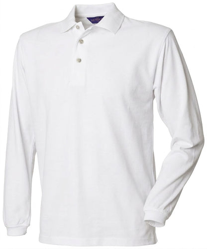 Long Sleeve Cotton Polo